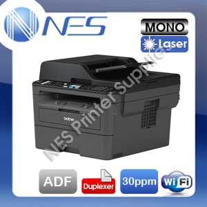 Brother MFC-L2710DW 4-in-1 Mono Laser Wireless Printer+Duplex+ADF+FAX+AirPrint